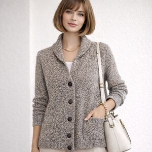 J.Crew Supersoft Cashmere Blend Boyfriend Cardigan